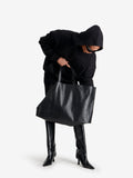 EAST WEST TOTE BAG PERFORATED