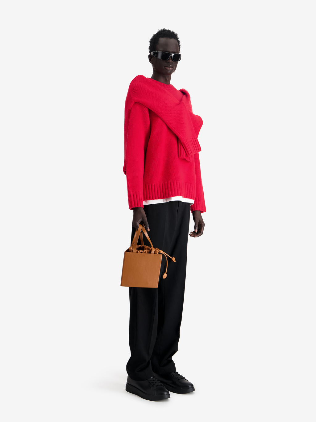 Triangle Bag Tan L