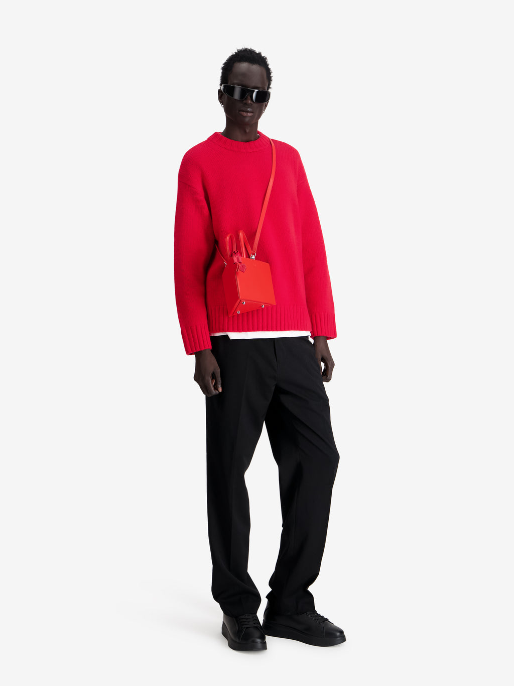 Triangle Bag Red M