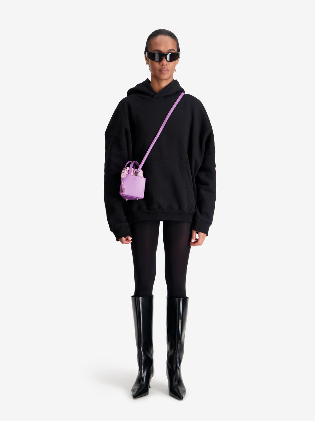 Triangle Bag Purple S