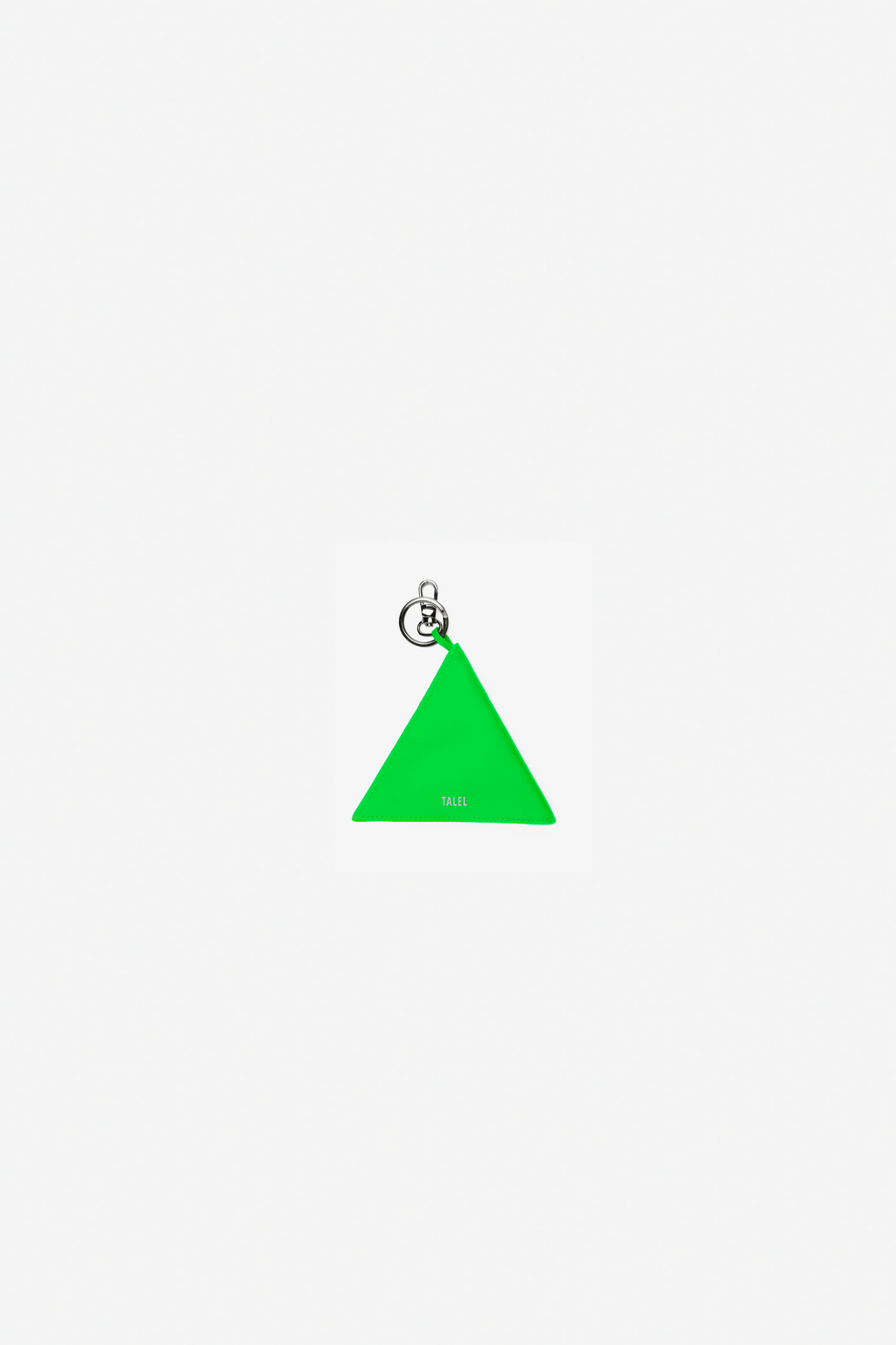 Triangle Wallet Neon Green