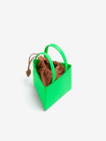 Triangle Bag Neon Green M