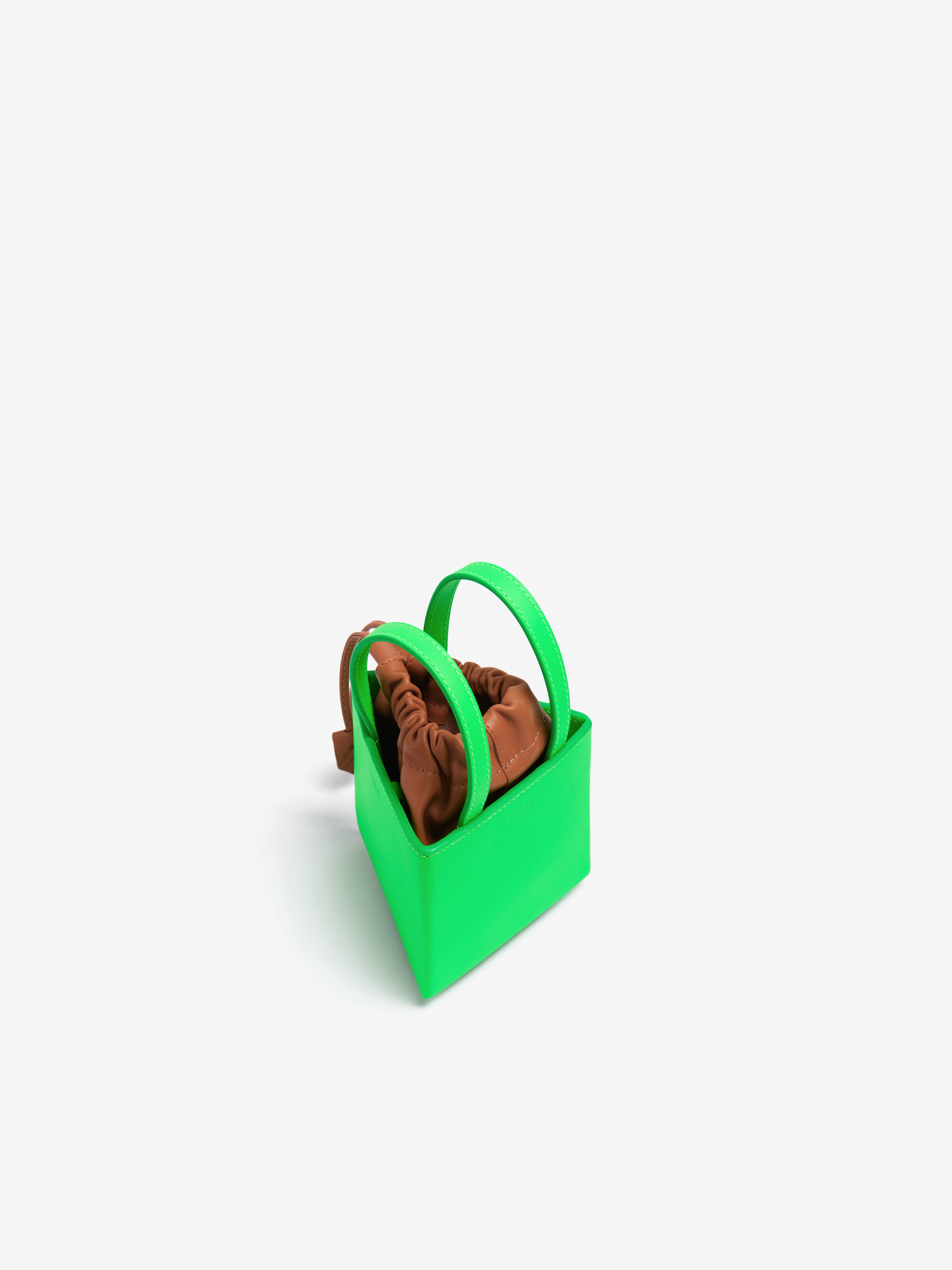 Triangle Bag Neon Green S