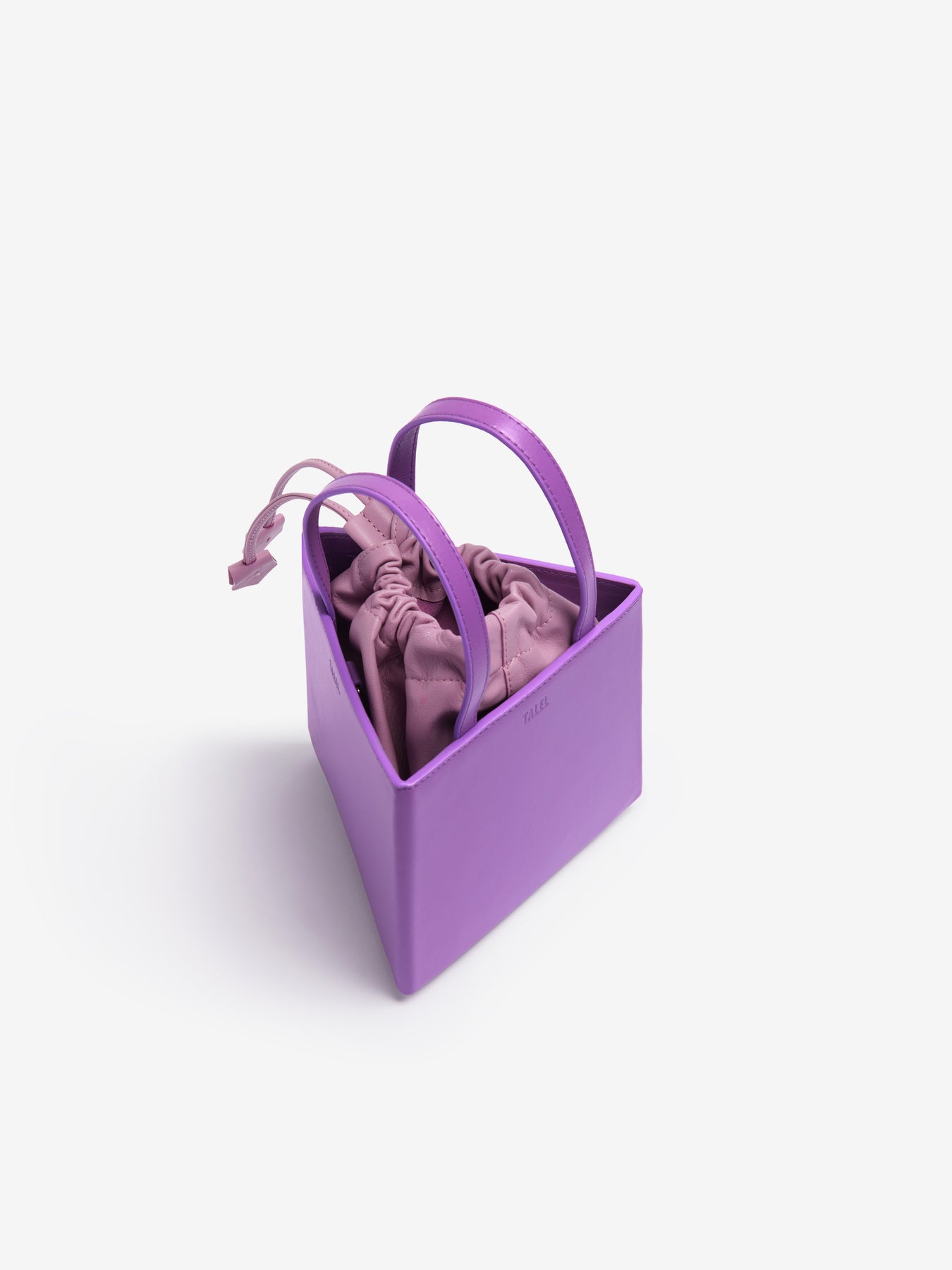 Triangle Bag Purple M – Talel Paris