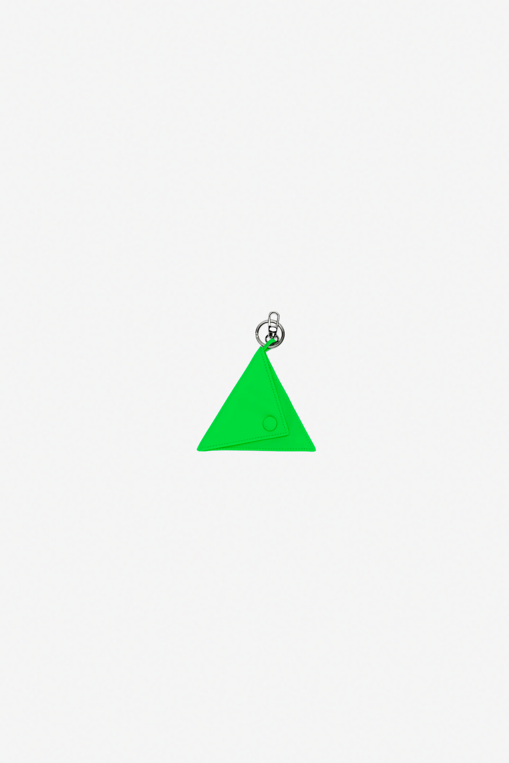 Triangle Wallet Neon Green